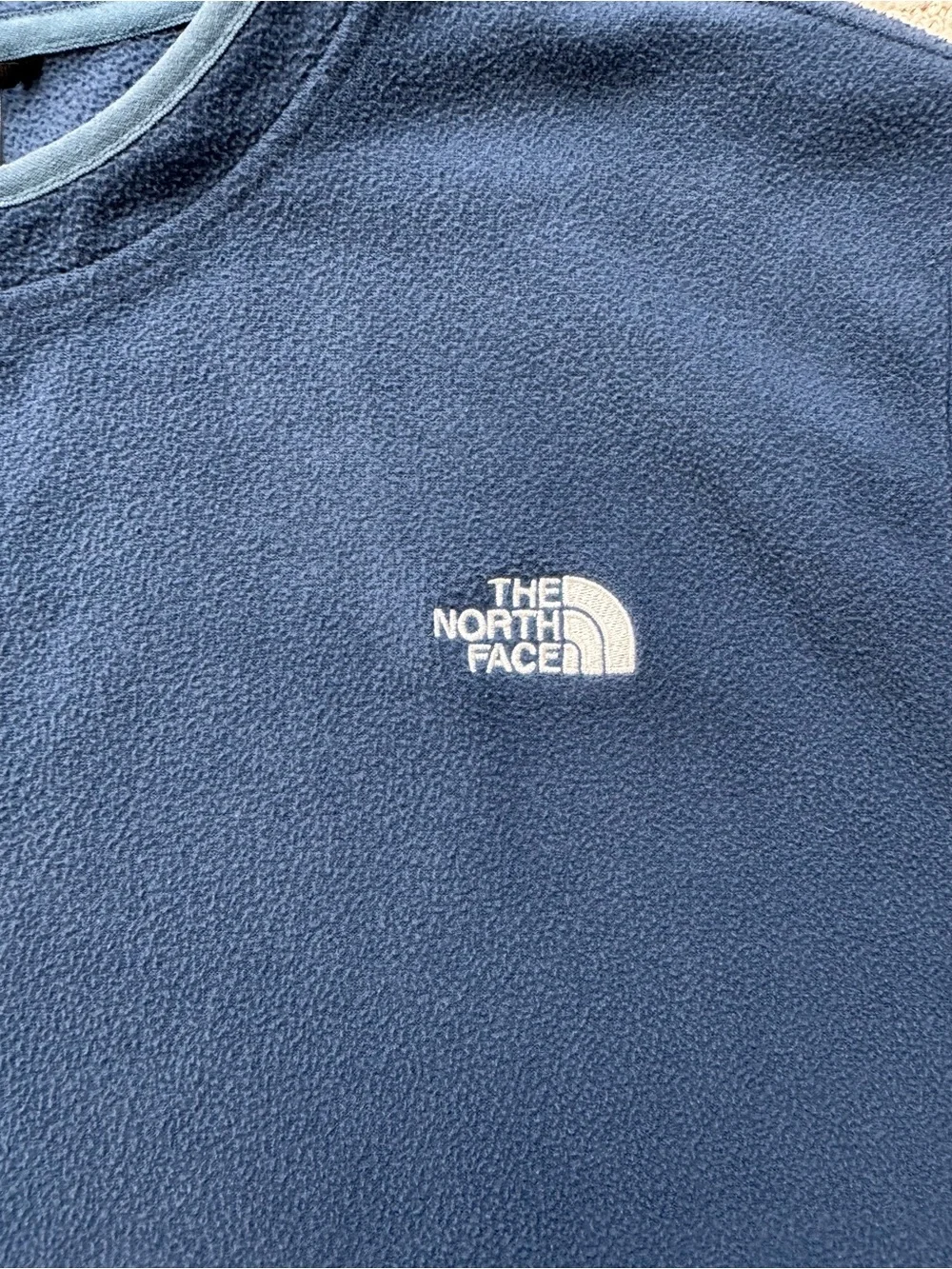 The North Face Men’s Alpine Polartec Crewneck Fleece Blue XXL Outdoor Hiking